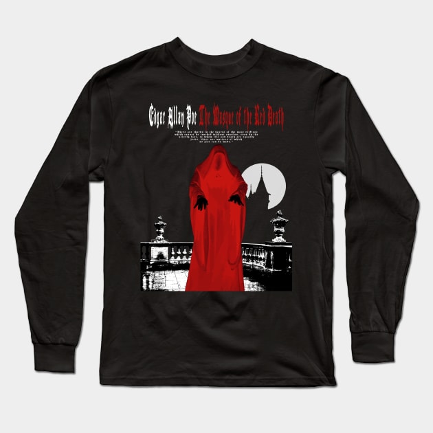 The Masque of the Red Death Long Sleeve T-Shirt by Boleskine